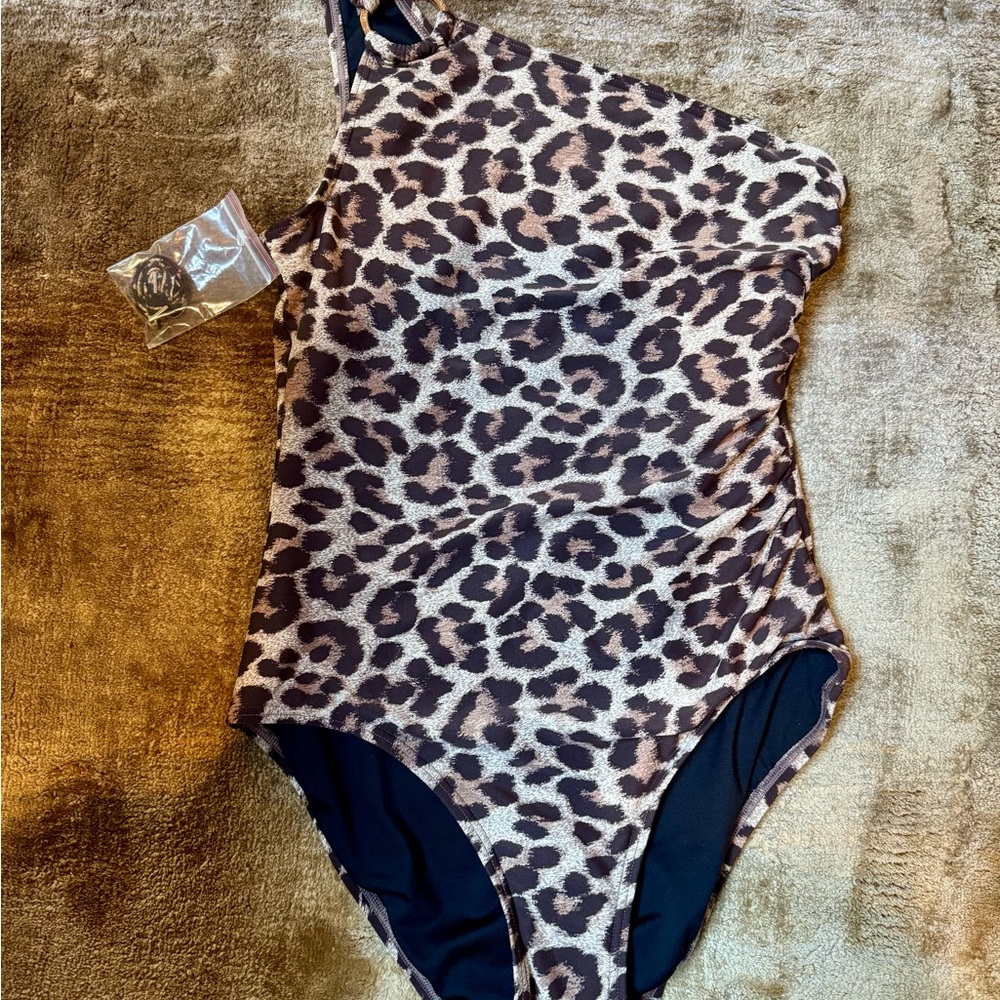 Michael KORS Brown and Black One Piece Swimsuit - Picture 3 of 7